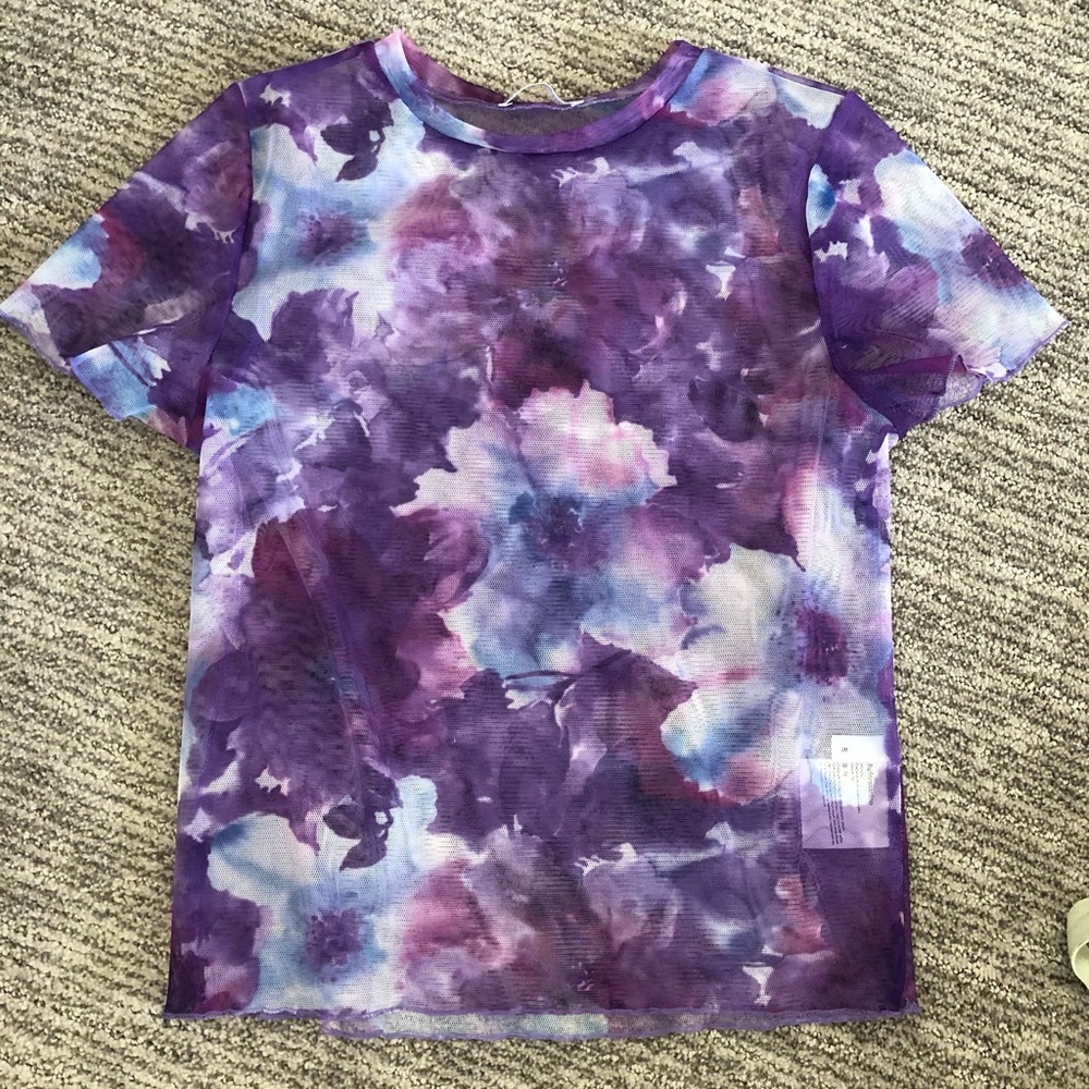 Sheer reformation tee